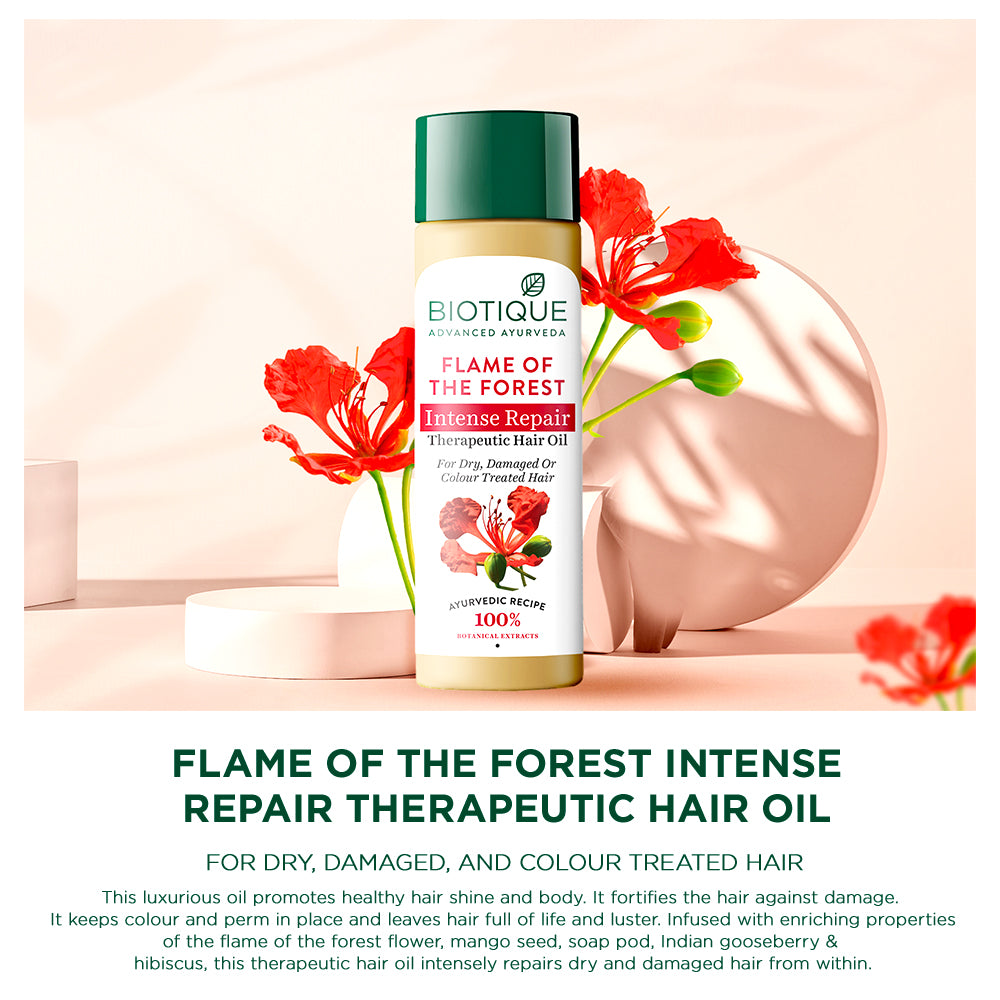 FLAME OF THE FOREST Intense Repair Therapeutic Hair Oil 120ml