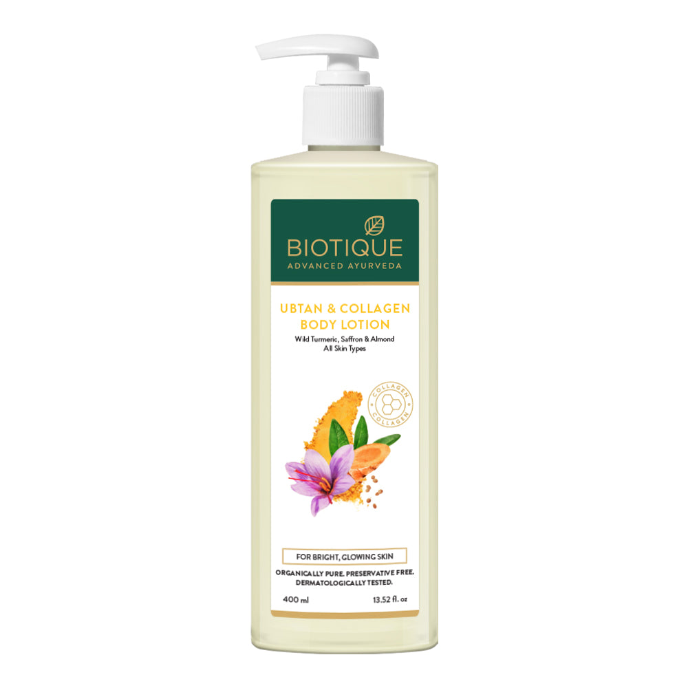 BIOTIQUE UBTAN & COLLAGEN Body Lotion